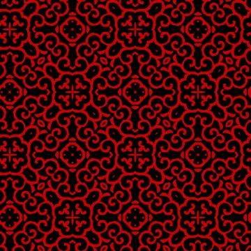 Vector ornament seamless pattern wallpaper Stock Illustration