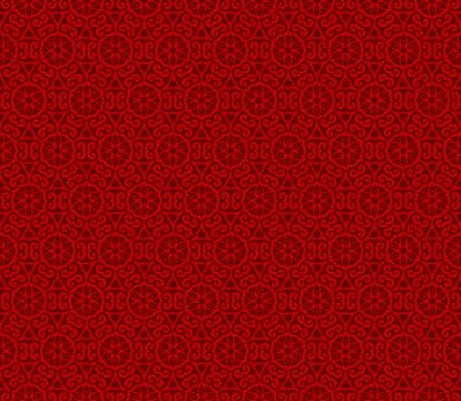 Vector ornament seamless pattern wallpaper Illustrazione stock