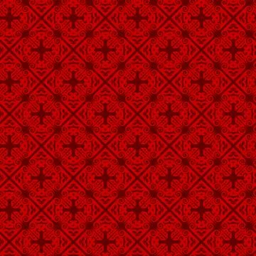 Vector ornament seamless pattern wallpaper Stock Illustration