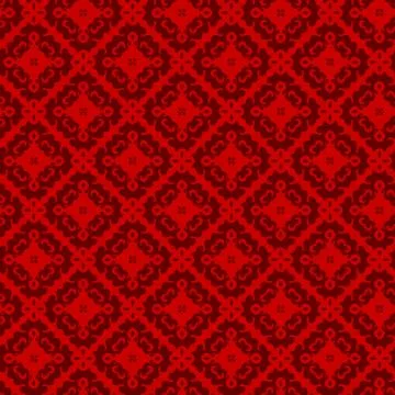 Vector ornament seamless pattern wallpaper Stock Illustration