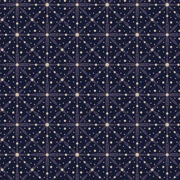 Vector ornament seamless pattern wallpaper Stock Illustration
