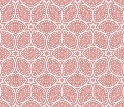 Vector ornament seamless pattern wallpaper Illustrazione stock