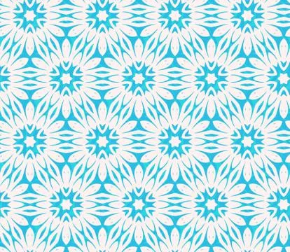 Vector ornament seamless pattern wallpaper Stock Illustration