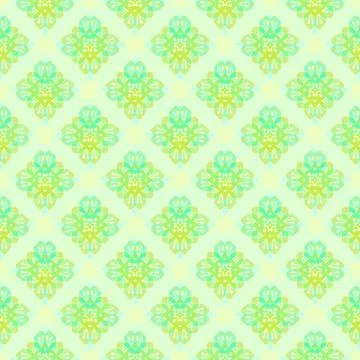 Vector ornament seamless pattern wallpaper Stock Illustration