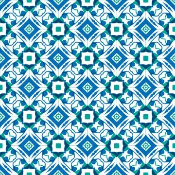 Vector ornament seamless pattern wallpaper Stock Illustration