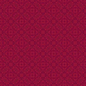 Vector ornament seamless pattern wallpaper Stock Illustration