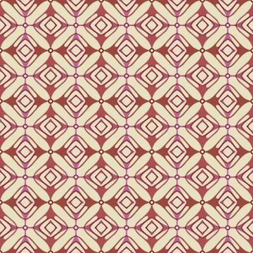 Vector ornament seamless pattern wallpaper Stock Illustration