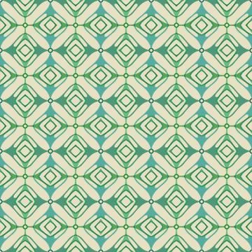 Vector ornament seamless pattern wallpaper Stock Illustration