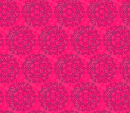 Vector ornament seamless pattern wallpaper Stock Illustration