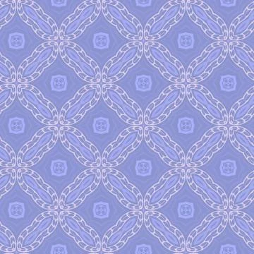 Vector ornament seamless pattern wallpaper Stock Illustration