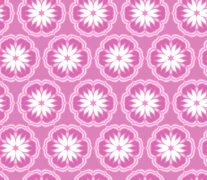 Vector ornament seamless pattern wallpaper Stock Illustration