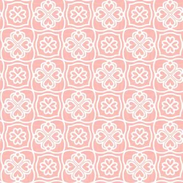 Vector ornament seamless pattern wallpaper Stock Illustration