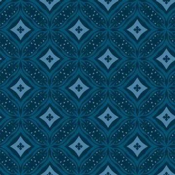 Vector ornament seamless pattern wallpaper Stock Illustration