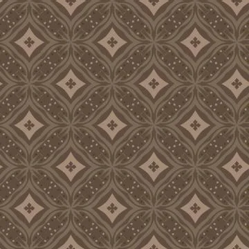 Vector ornament seamless pattern wallpaper Stock Illustration