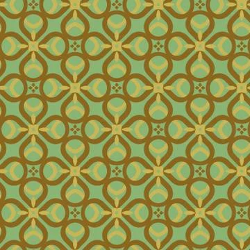 Vector ornament seamless pattern wallpaper Stock Illustration