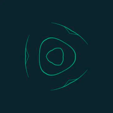 Vector ornamental background with pattern style Stock Illustration