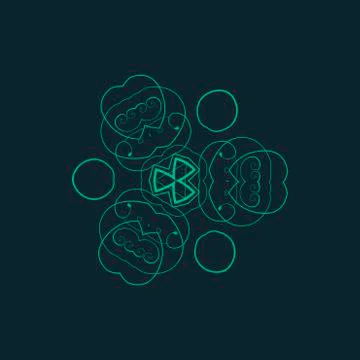 Vector ornamental background with pattern style Stock Illustration