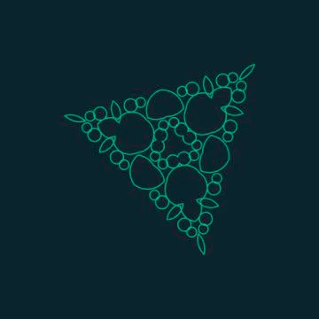 Vector ornamental background with pattern style Stock Illustration