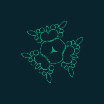 Vector ornamental background with pattern style Stock Illustration