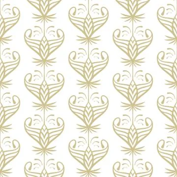 Vector ornamental seamless pattern. Geometric pattern. Illustration for your  Stock Illustration