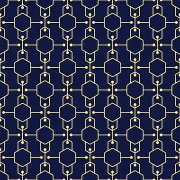 Vector ornamental seamless pattern. Geometric pattern. Illustration for your  Stock Illustration