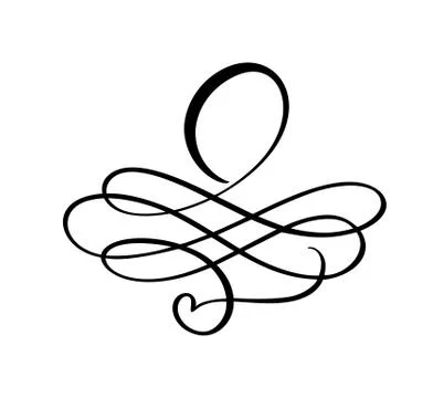 Vector ornate frame element. Vintage and filigree decoration. Ornate frames and 库存插图