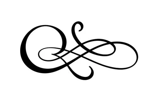 Vector ornate frame element. Vintage and filigree decoration. Ornate frames and Stock Illustration