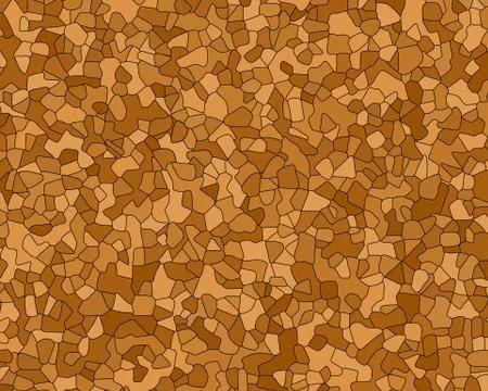 Vector otlined agglomerated cork texture Stock Illustration