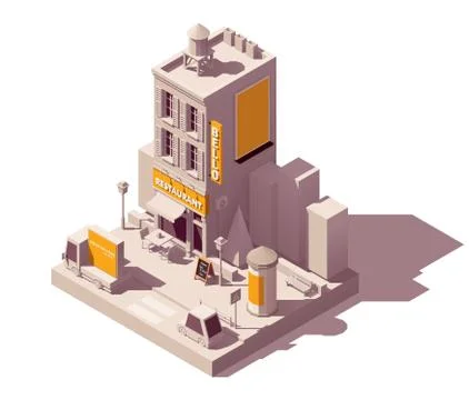 Vector outdoor advertising types Stock Illustration