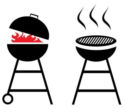 Vector Outdoor Grill Stock Illustration