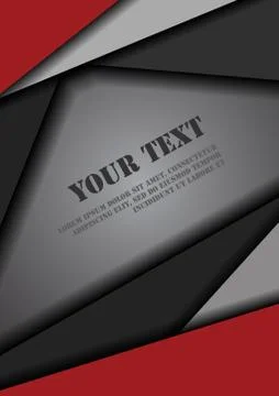 Vector : Overlap paper abstract background Stock Illustration