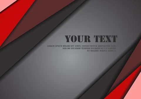 Vector : Overlap paper abstract background Stock Illustration