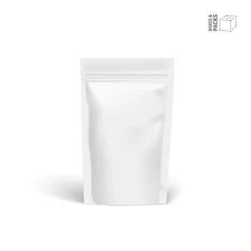 Vector Packaging Package Bag Isolated on White Background イラスト素材