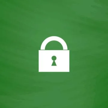 Vector padlock icon イラスト素材