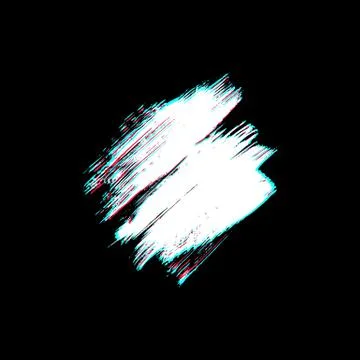 Vector paint brush strokes texture. Stock Illustration