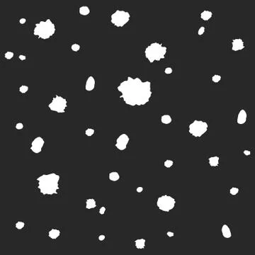 Vector Paint Spots Pattern Illustrazione stock