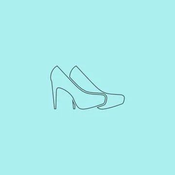 Vector pair of shoes Stock Illustration
