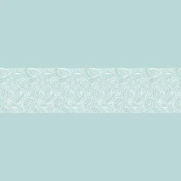 Vector paisley repeat seamless pattern. Stock Illustration