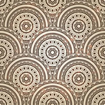 Vector paisley  seamless background Illustrazione stock