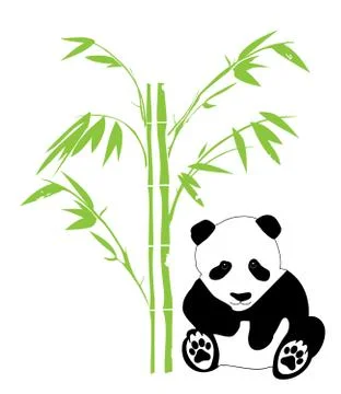 Vector panda bear Stock Illustration