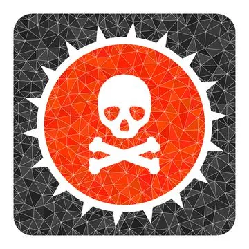 Vector Pandora Box Triangle Filled Icon イラスト素材