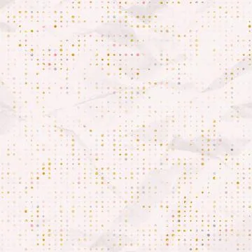Vector paper background with polka dot pattern. Stock Illustration