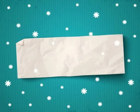 Vector paper banner Ilustración de archivo