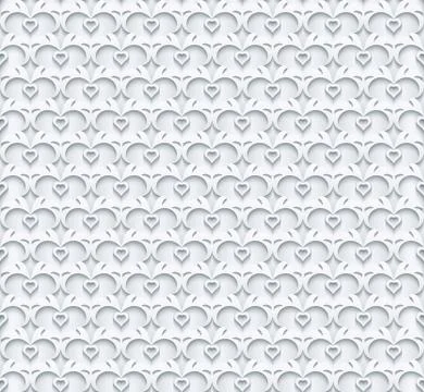 Vector paper cut geometric modern background. 库存插图