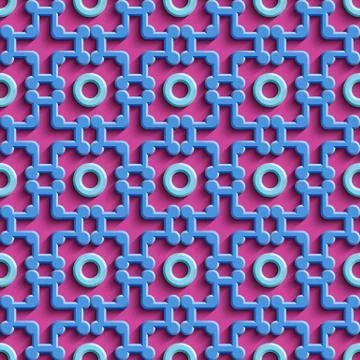 Vector paper cut geometric modern background Illustrazione stock