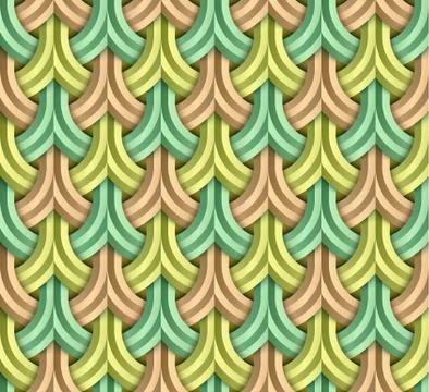 Vector paper cut geometric modern background 스톡 일러스트