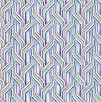 Vector paper cut geometric modern background Stock Illustration