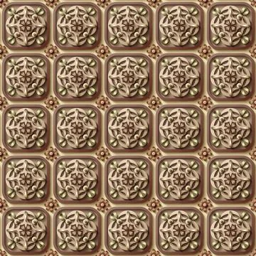 Vector paper cut geometric modern background Stock Illustration