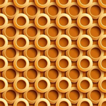 Vector paper cut geometric modern background イラスト素材