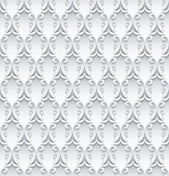 Vector paper cut geometric modern background. Illustrazione stock